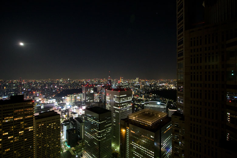 東京都庁から見た夜景