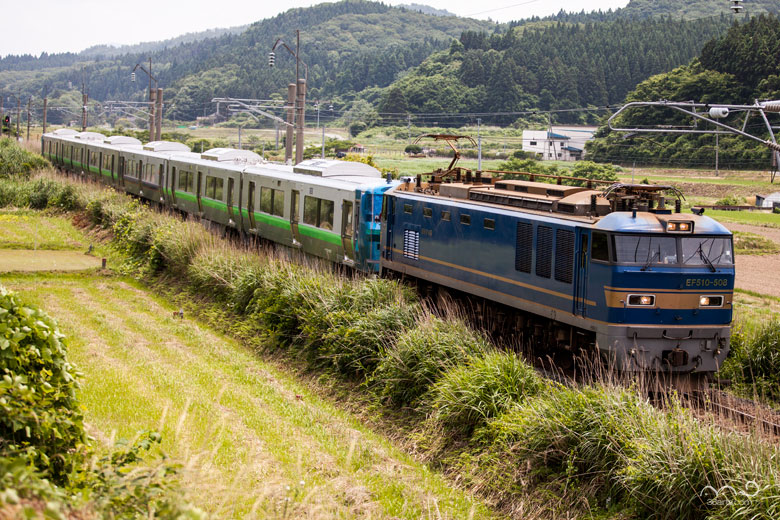 JR北海道733系電車甲種鉄道車両輸送