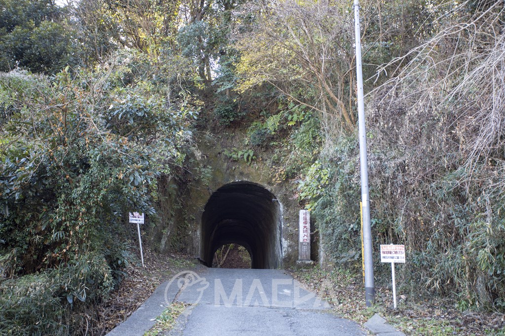 東善寺燈籠坂大師の切通しトンネル