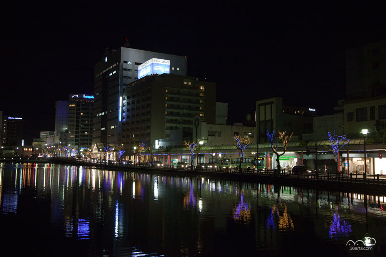秋田市夜景