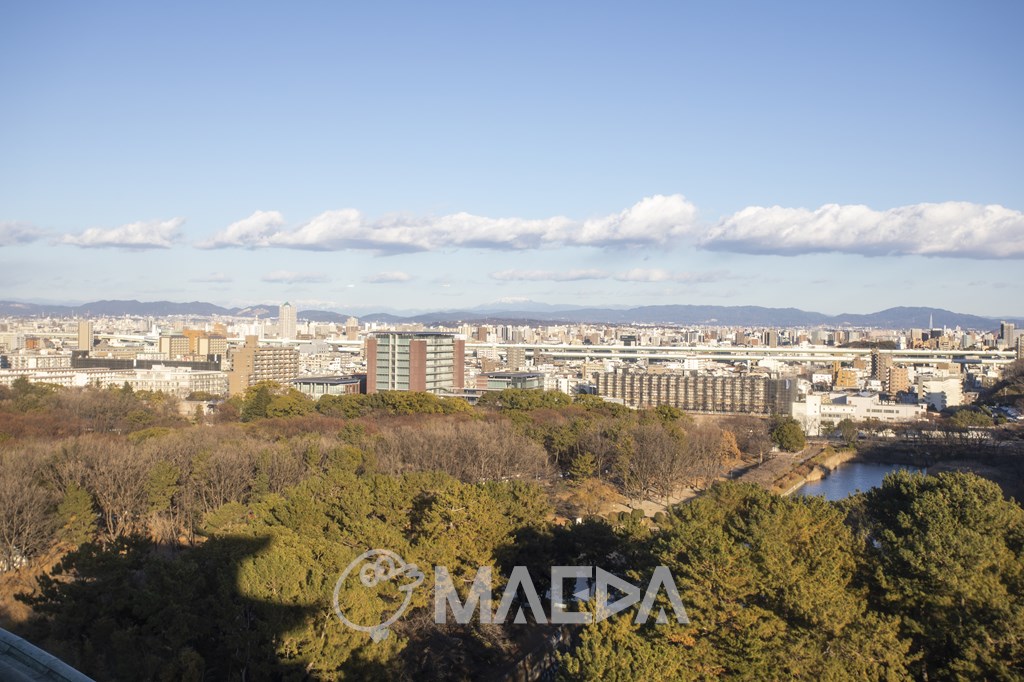 名古屋城からの眺め